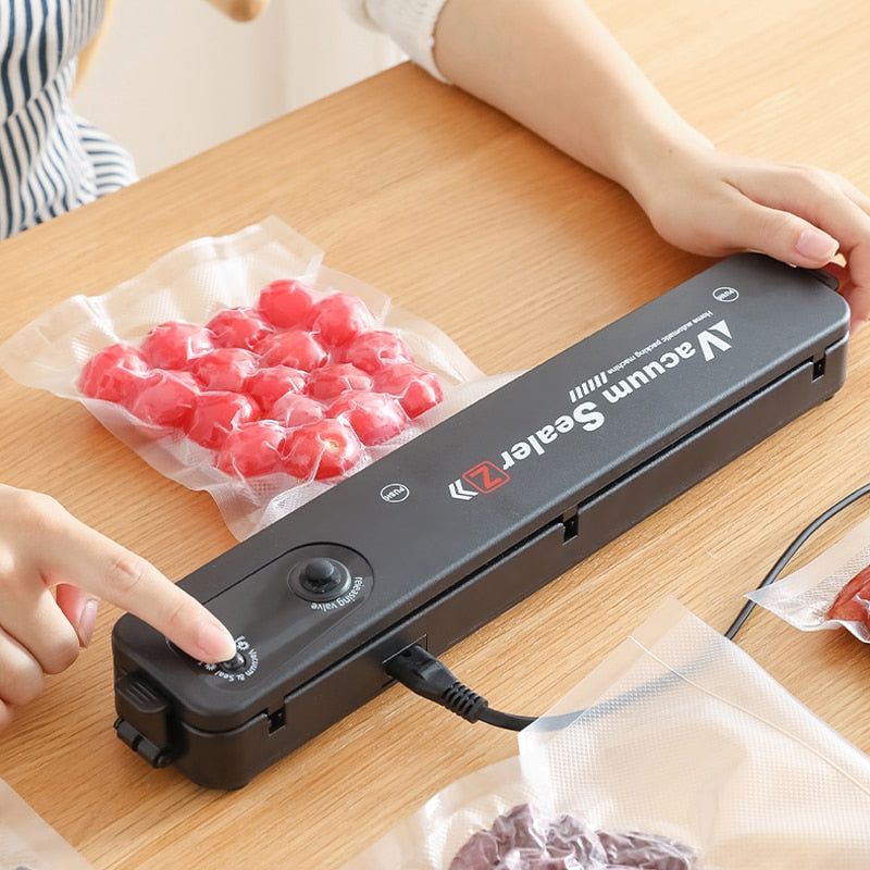 Máquina Seladora Alimentos A Vácuo Automática Vacuum Sealer