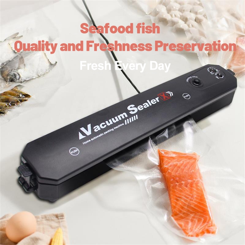 Máquina Seladora Alimentos A Vácuo Automática Vacuum Sealer