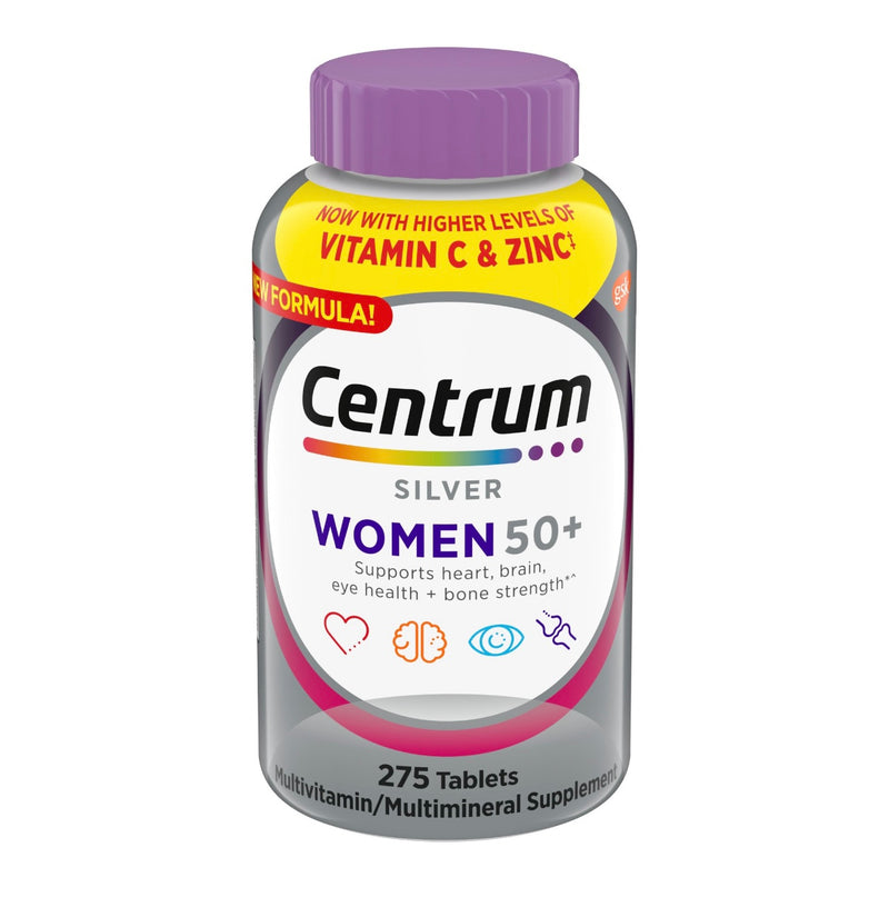 Centrum Silver Women 50+ 275 Tablets (Importado)